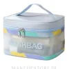 Kosmetiktasche rechteckig blau