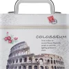 Kosmetiktasche Rome/Colosseum M 98871 weiß