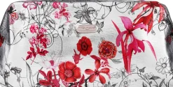 Kosmetiktasche Silver Meadow 94330 rosa mit Blumen