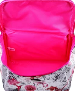 Kosmetiktasche Silver Meadow 94347 rosa mit Blumen