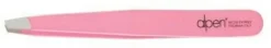 Kosmetische Pinzette, schräg, rosa, 10 cm