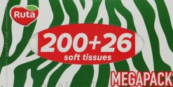 Kosmetische Tücher 226 St. grau-grüne Verpackung