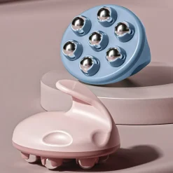 Körpermassagegerät mit 7 Magnetkugeln, blau