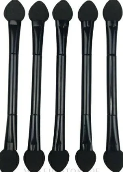 Lidschatten-Applikatoren-Set 5 St. schwarz