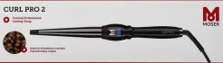 Lockenstab 25-13 mm schwarz