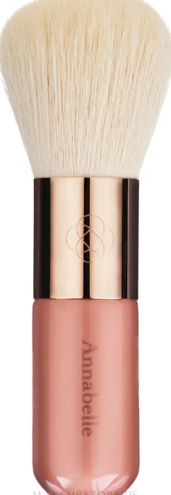 Make-up Pinsel beige-weiß