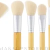 Make-up Pinselset Bamboo White 10 St. + Etui