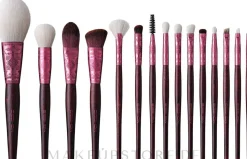 Make-up Pinselset rot 15 St.