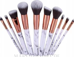 Make-up Pinselset weiß 10 St.