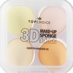 Make-up Schwamm gelb, orange, beige, creme 4 St.