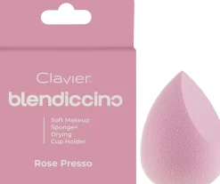 Make-up Schwamm im Behälter, rosa