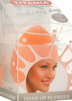 Make-up Schwamm latexfrei orange