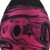 Make-up Schwamm Marmor rot-schwarz