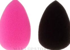 Make-up Schwamm schwarz, rosa 2 St.