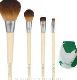Make-up-Pinselset mit Schwamm