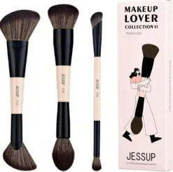 Make-up-Pinselset, T508, 3 Stück