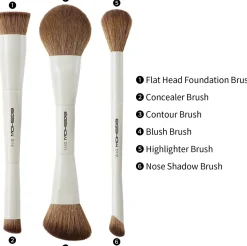 Make-up-Pinsel-Set 3-tlg.