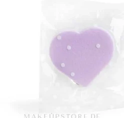 Make-up-Schwamm Herz violett