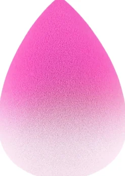 Make-up-Schwamm in Tropfenform, pudriges Rosa