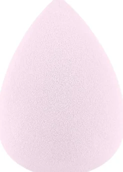 Make-up-Schwamm tropfenförmig, puderrosa