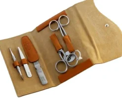Maniküre-Set, 5-teilig, 6836R, Tabak