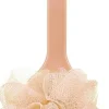 Massagebadeschwamm 9110, mit langem Griff, 45 cm, hellorange