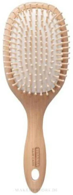 Massagehaarbürste aus Holz 25 cm