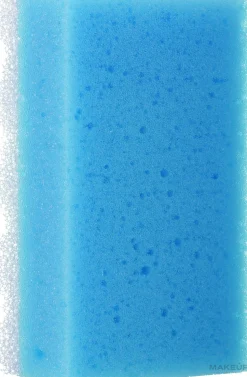 Massageschwamm Lagos, blau und weiß