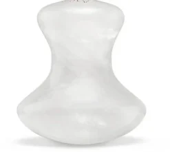 Massagestein in Pilzform für Gua Sha Klarer Quarz