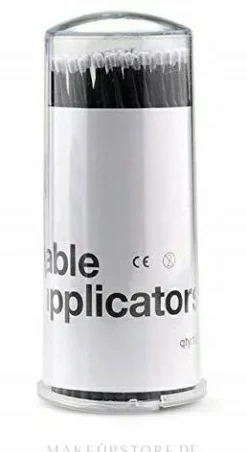 Mikro-Wimpernapplikator schwarz 100 St.