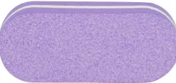 Mini-Buffers, 80/100 Körnung, oval, violett, 40 Stk