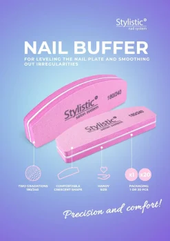 Mini-Nagelpolierer 180/240 Körnung