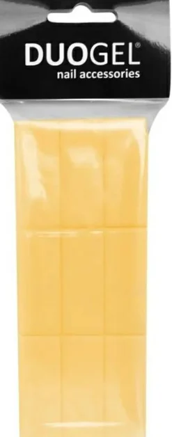 Mini-Schleifblöcke, 100/120 Körnung, gelb, 9 Stk