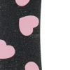 Nagelfeile Banane 180/240 schwarz mit Herzen