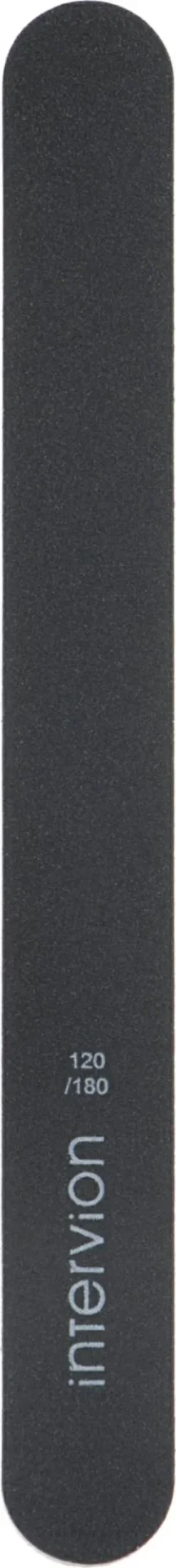 Nagelfeile gerade 120/180 schwarz