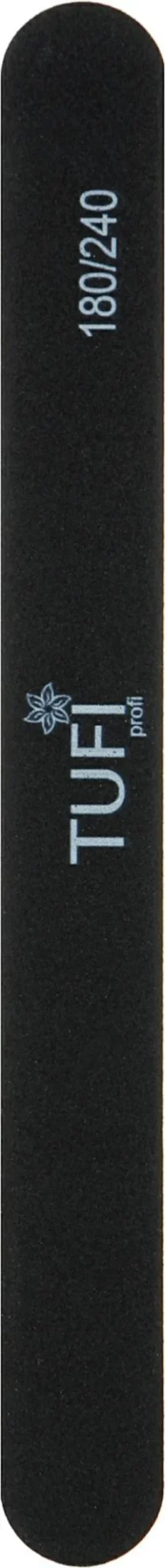 Nagelfeile gerade 180/240 schwarz