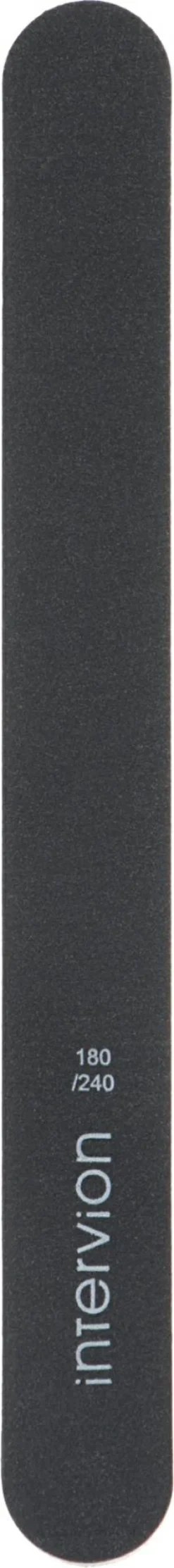 Nagelfeile gerade 180/240 schwarz