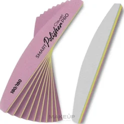 Nagelpolierfeile 180/180 Halbmond 10 St.