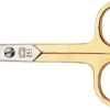 Nagelschere vergoldet 9 cm