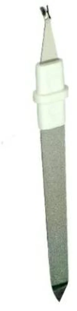 Nageltrimmer- und Feile, rot 13,5 cm