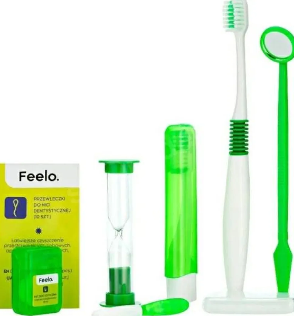 Orthodontie-Set, 18 Produkte, grün