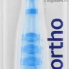Orthodontische Zahnbürste, rosa