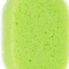 Ovale Badeschwamm 30420, weiß-grün