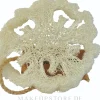 Peeling-Badeschwamm 10x 2cm