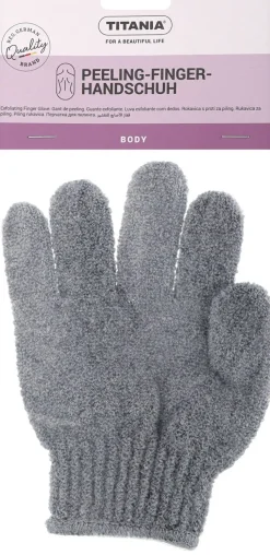 Peeling-Handschuh für die Körpermassage Pfirsich