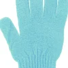 Peeling-Körperhandschuh blau
