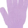 Peeling-Körperhandschuh lila