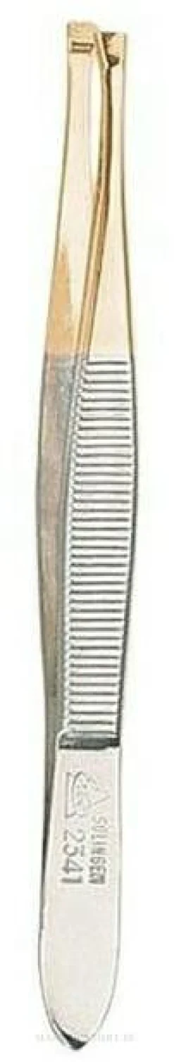 Pinzette gerade 9 cm, gold
