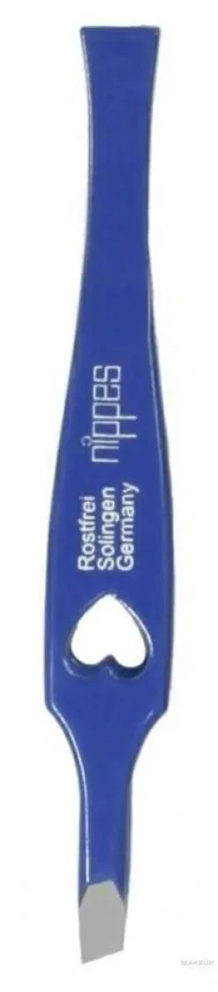 Pinzette geschnitten 8 cm blau