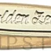 Pinzette schräg 8 cm gold